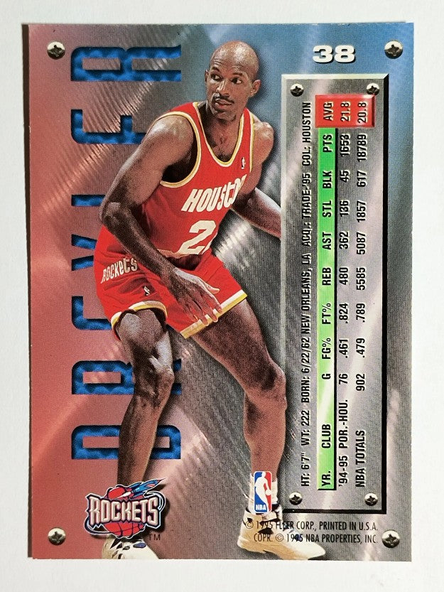 1995-96 Metal #38 Clyde Drexler