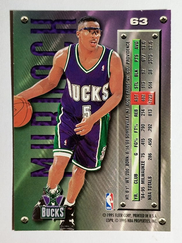 1995-96 Metal #63 Eric Murdock