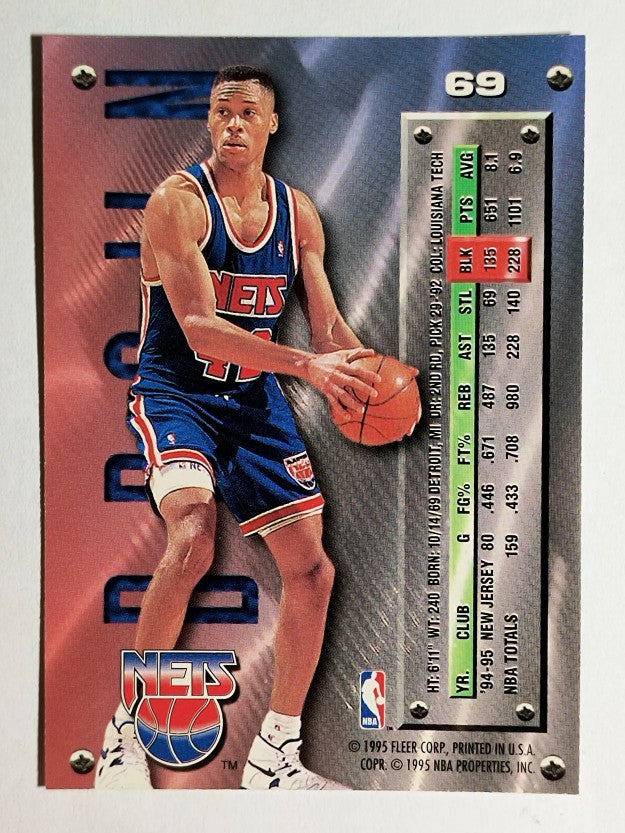 1995-96 Metal #69 P.J. Brown