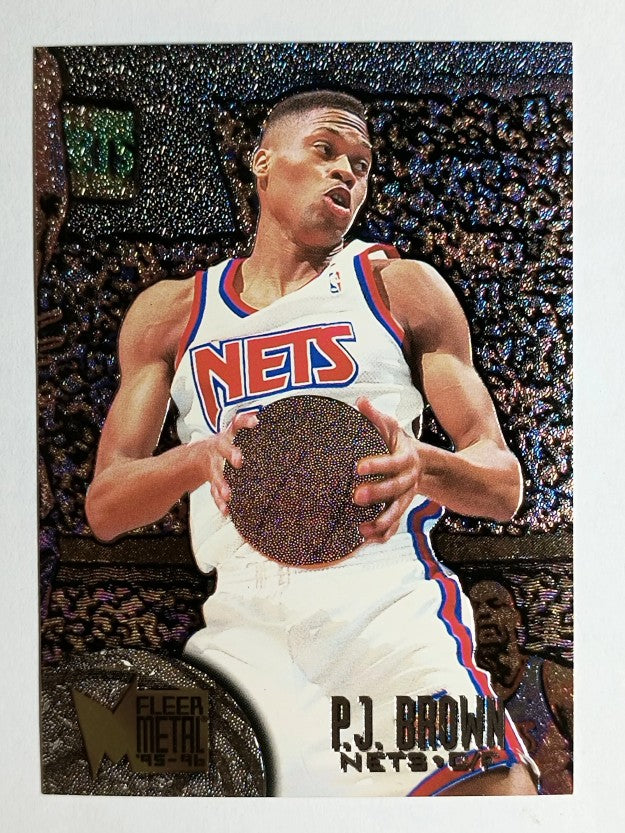 1995-96 Metal #69 P.J. Brown