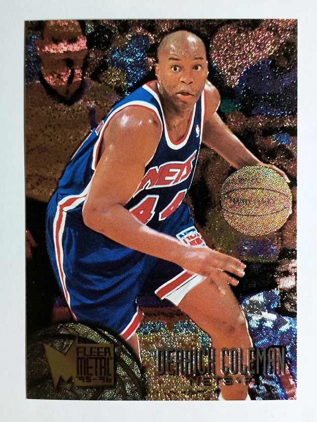 1995-96 Metal #70 Derrick Coleman