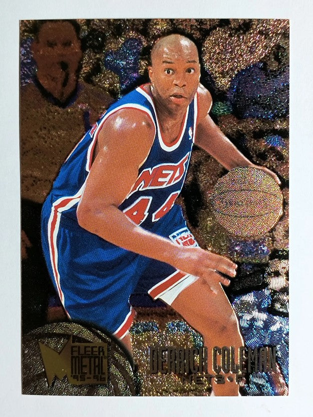 1995-96 Metal #70 Derrick Coleman