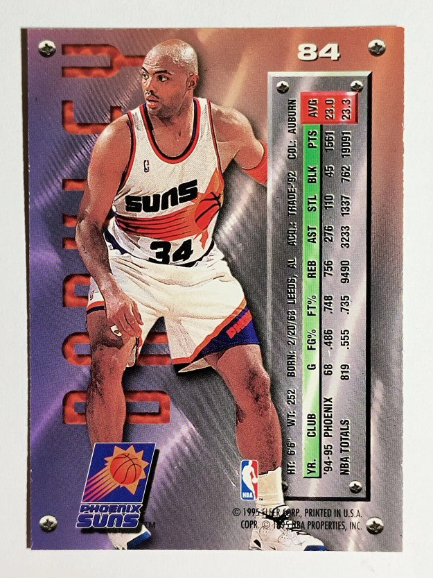 1995-96 Metal #84 Charles Barkley