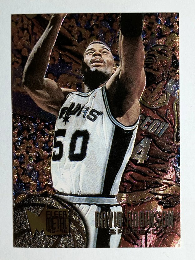 1995-96 Metal #99 David Robinson