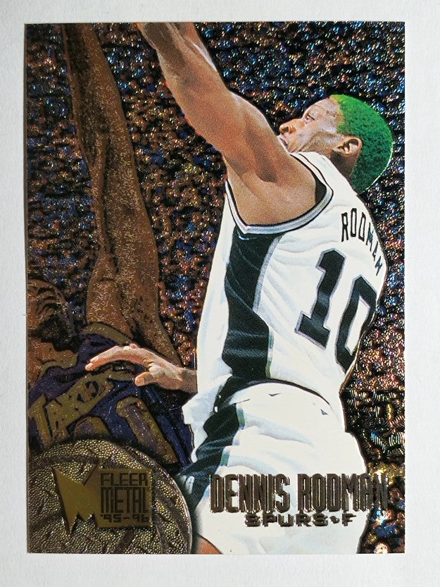 1995-96 Metal #100 Dennis Rodman