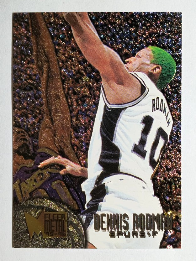 1995-96 Metal #100 Dennis Rodman
