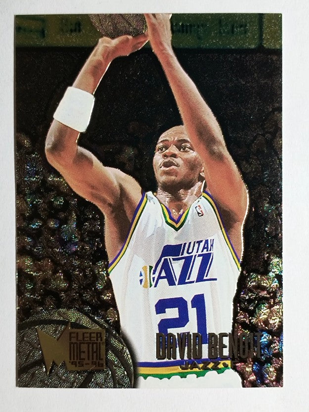 1995-96 Metal #108 David Benoit