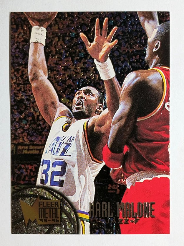 1995-96 Metal #110 Karl Malone
