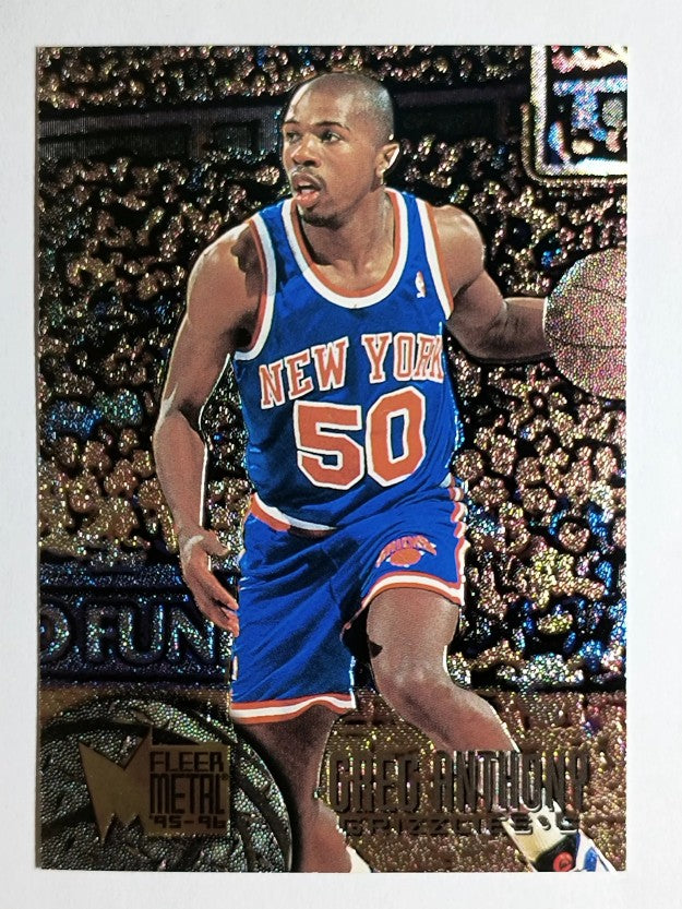 1995-96 Metal #112 Greg Anthony