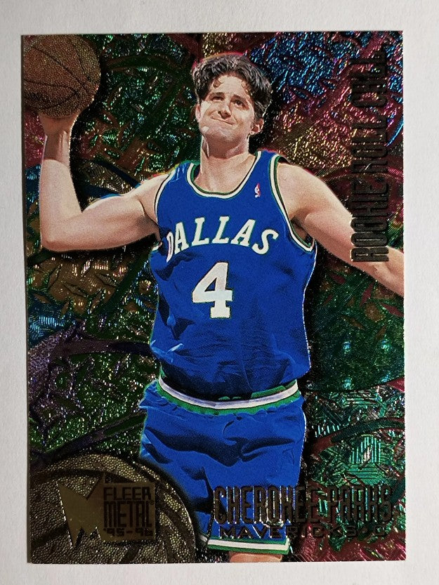 1995-96 Metal Rookie Roll Call #R4 Cherokee Parks