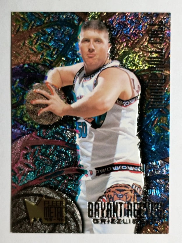 1995-96 Metal Rookie Roll Call #R5 Bryant Reeves