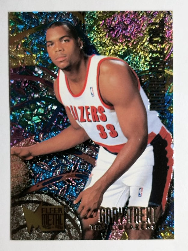 1995-96 Metal Rookie Roll Call #R9 Gary Trent