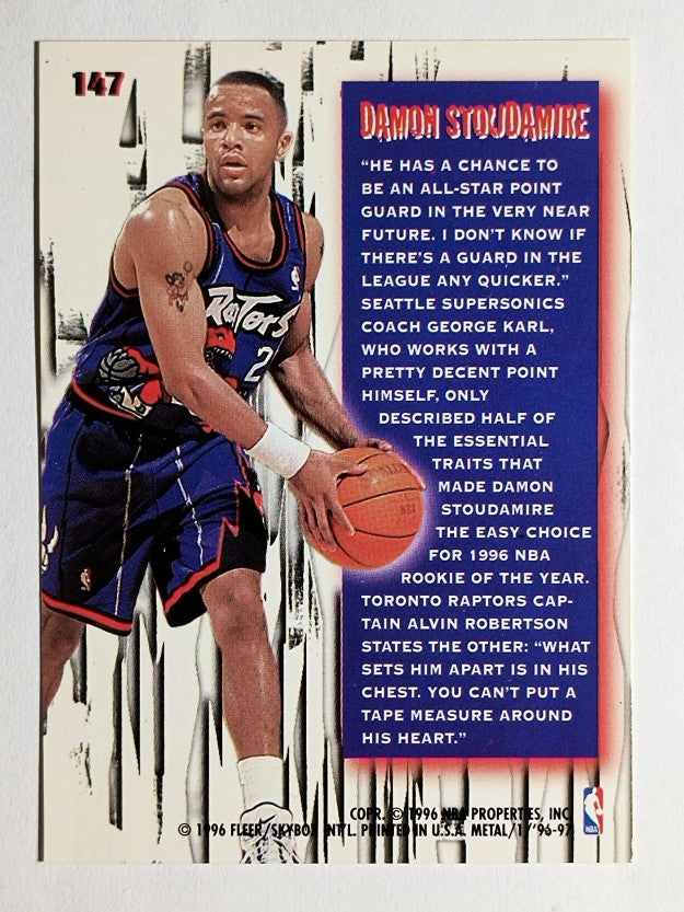 1996-97 Metal #147 Damon Stoudamire MS