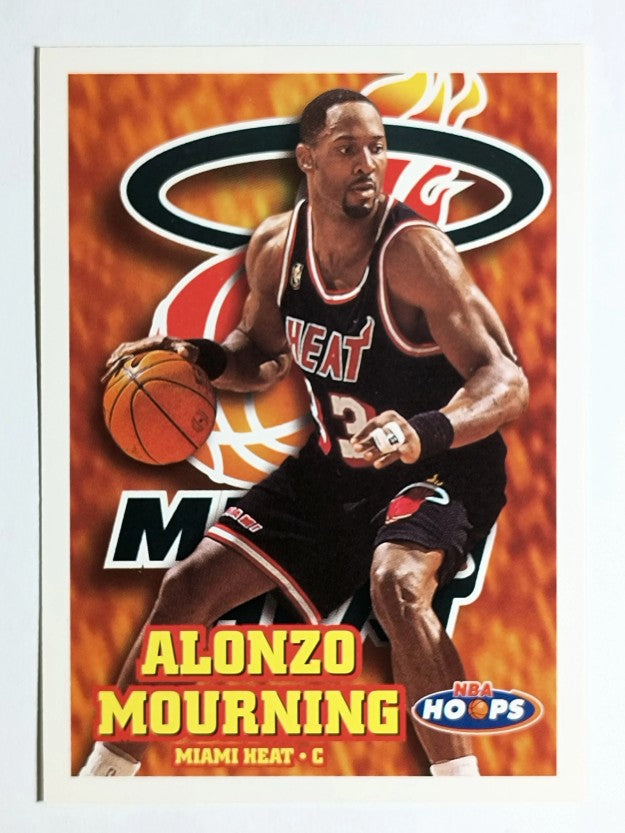 1997-98 Hoops #86 Alonzo Mourning