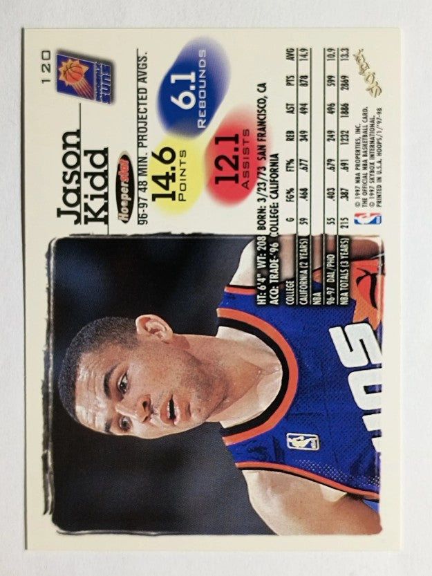 1997-98 Hoops #120 Jason Kidd