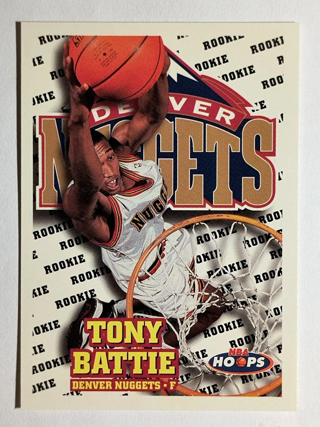1997-98 Hoops #191 Tony Battie RC