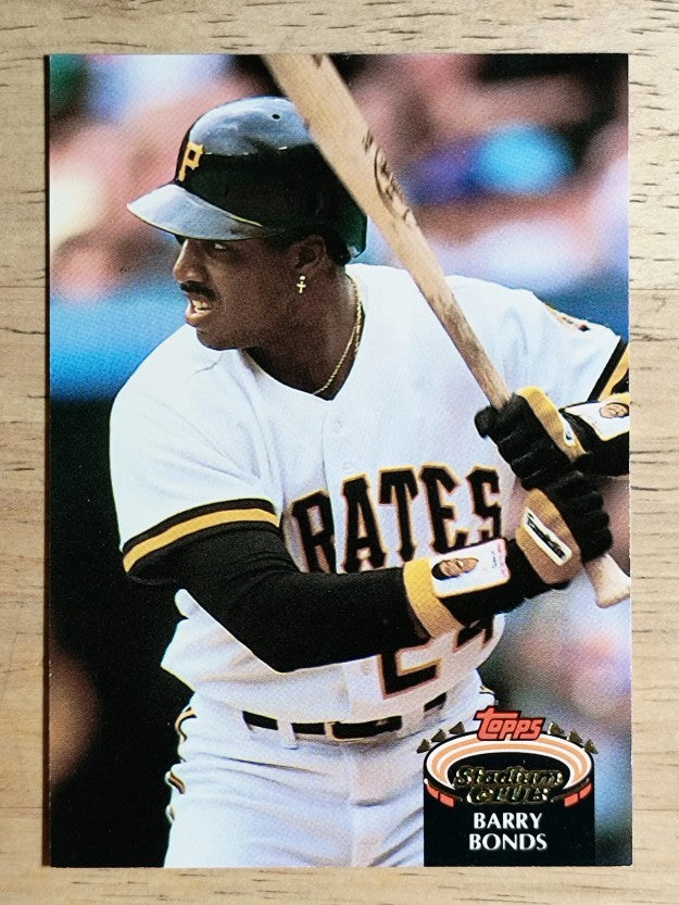 1992 Stadium Club #620 Barry Bonds