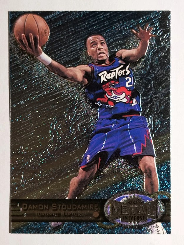 1997-98 Metal Universe #28 Damon Stoudamire