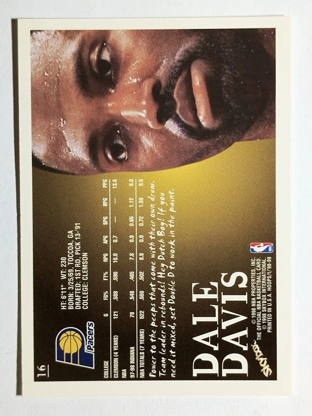 1998-99 Hoops #16 Dale Davis