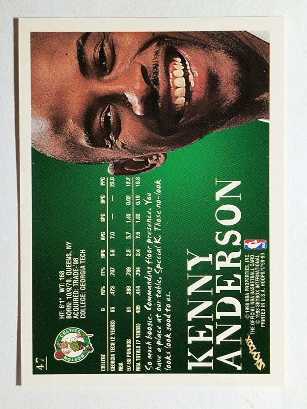 1998-99 Hoops #47 Kenny Anderson