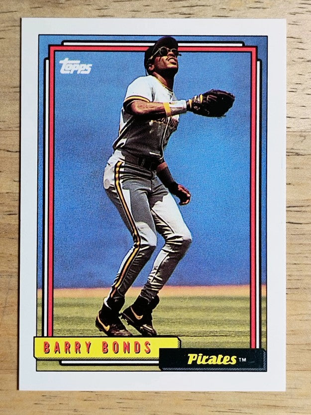1992 Topps #380 Barry Bonds