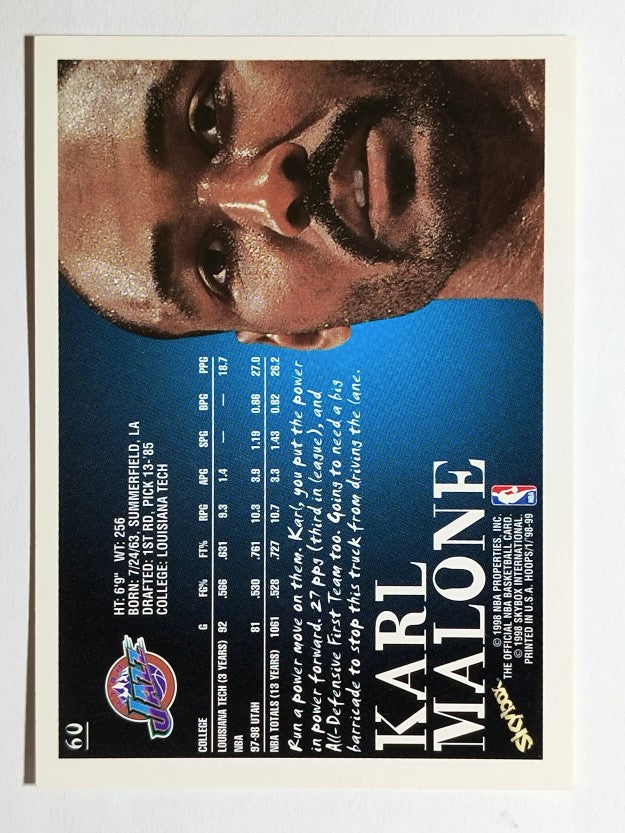 1998-99 Hoops #60 Karl Malone
