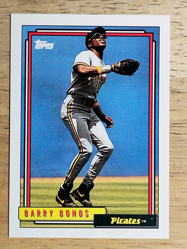 1992 Topps #380 Barry Bonds
