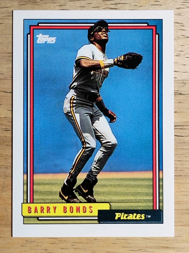 1992 Topps #380 Barry Bonds