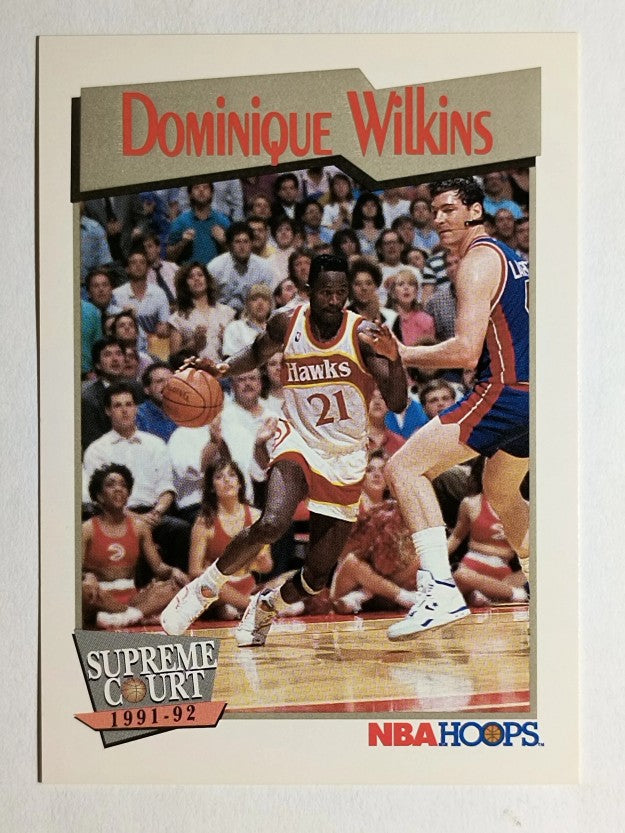 1991-92 Hoops #449 Dominique Wilkins SC