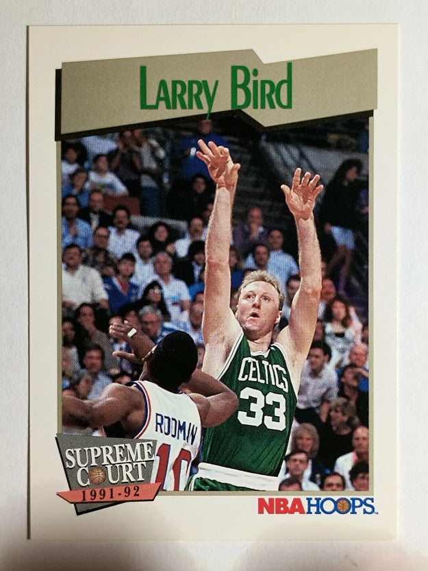 1991-92 Hoops #451 Larry Bird SC