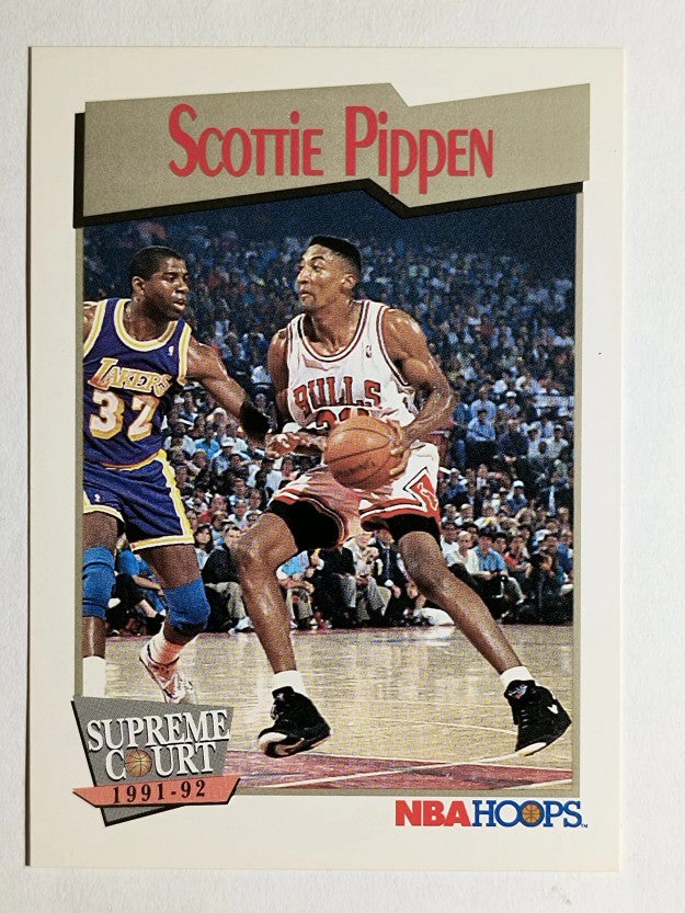 1991-92 Hoops #456 Scottie Pippen SC