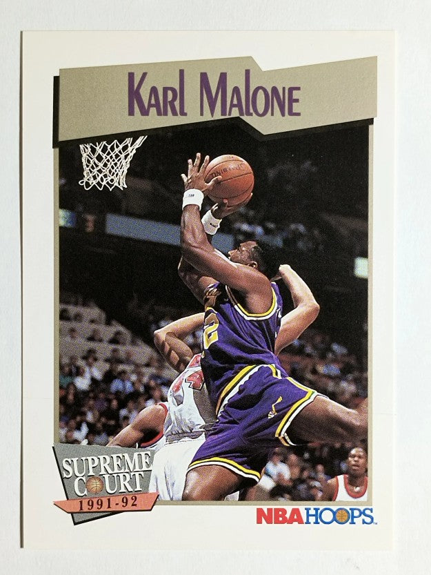 1991-92 Hoops #499 Karl Malone SC