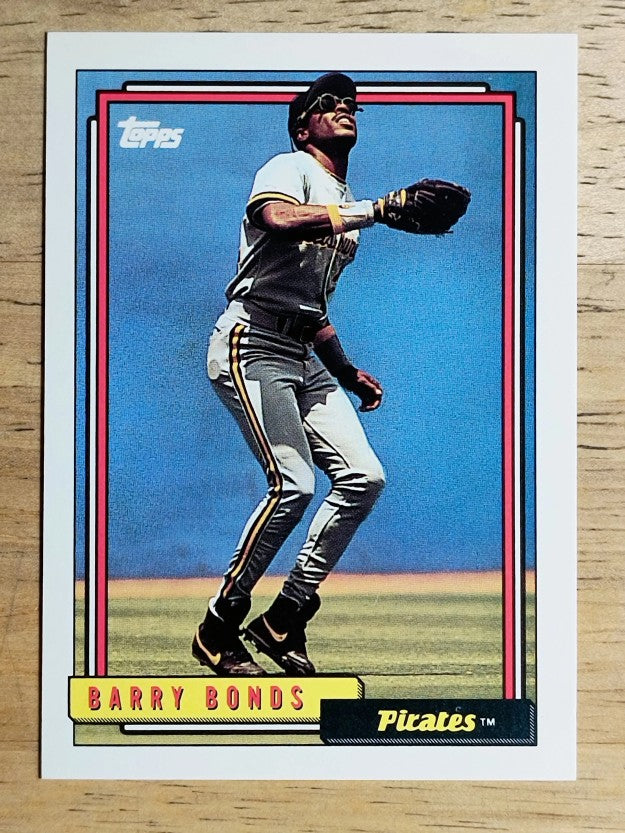1992 Topps #380 Barry Bonds