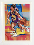 1991-92 Hoops #528 John Stockton Art