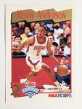 1991-92 Hoops #547 Kenny Anderson RC