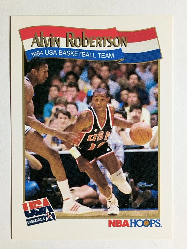 1991-92 Hoops #562 Alvin Robertson USA