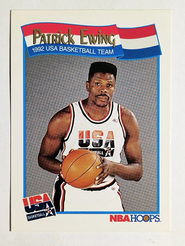 1991-92 Hoops #577 Patrick Ewing USA