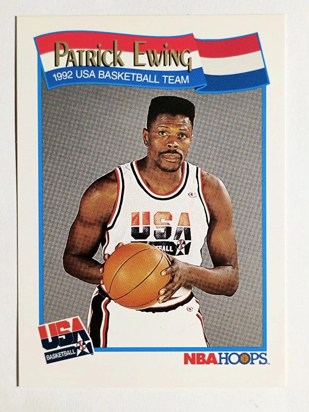 1991-92 Hoops #577 Patrick Ewing USA