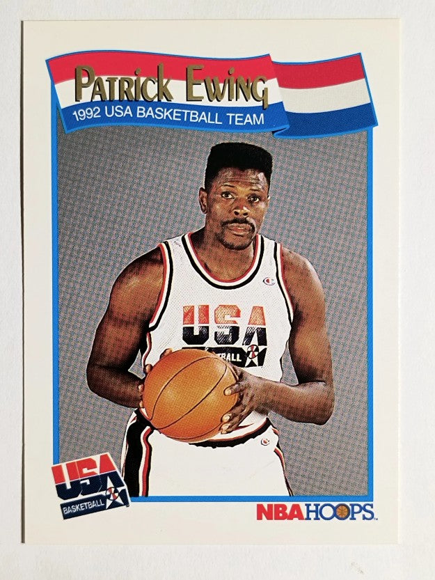 1991-92 Hoops #577 Patrick Ewing USA