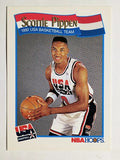 1991-92 Hoops #582 Scottie Pippen USA (NM)