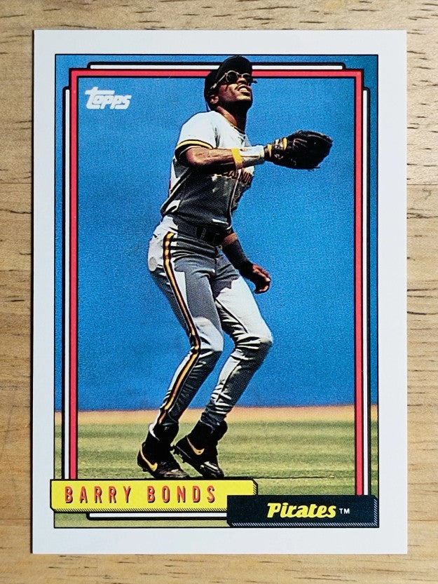 1992 Topps #380 Barry Bonds