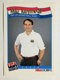 1991-92 Hoops #588 Mike Krzyzewski CO USA RC (EX)