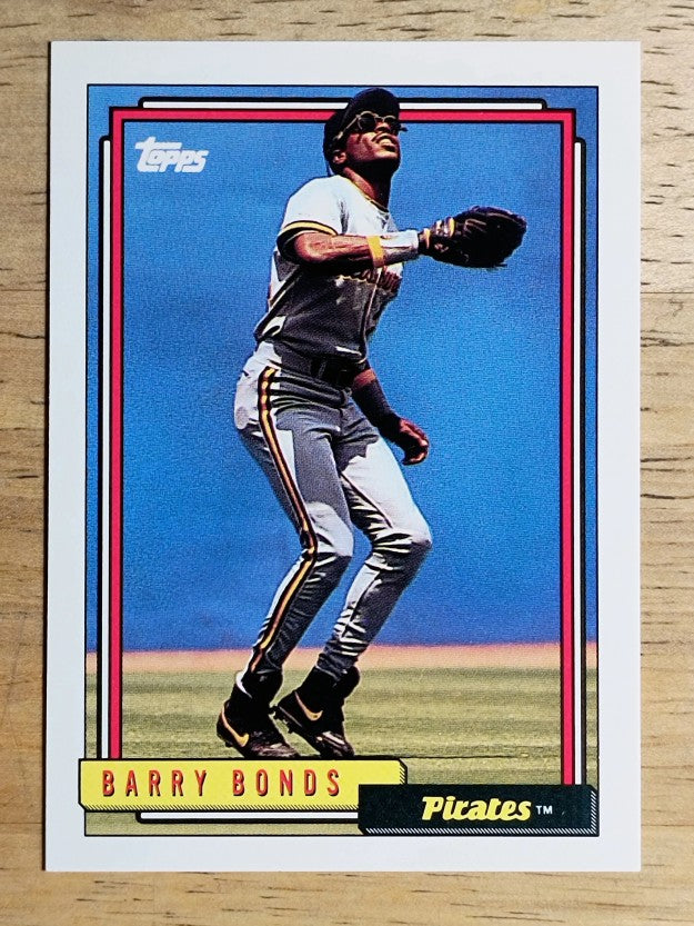 1992 Topps #380 Barry Bonds