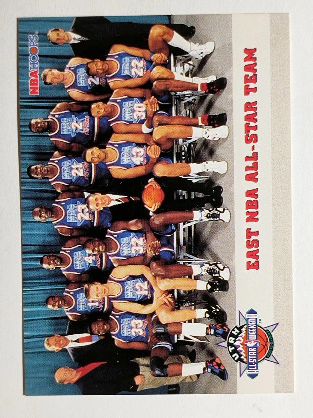 1993-94 Hoops #281 East Team Photo
