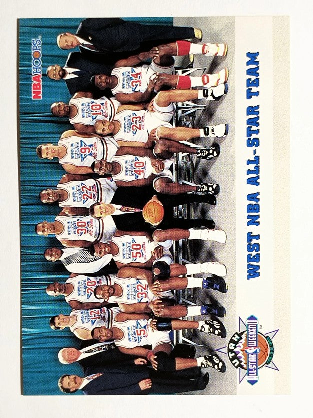 1993-94 Hoops #282 West Team Photo