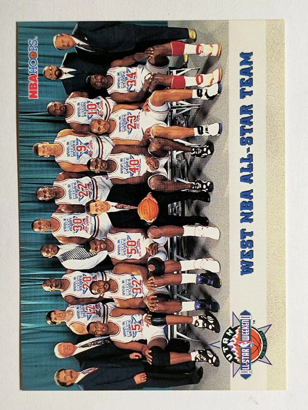 1993-94 Hoops #282 West Team Photo