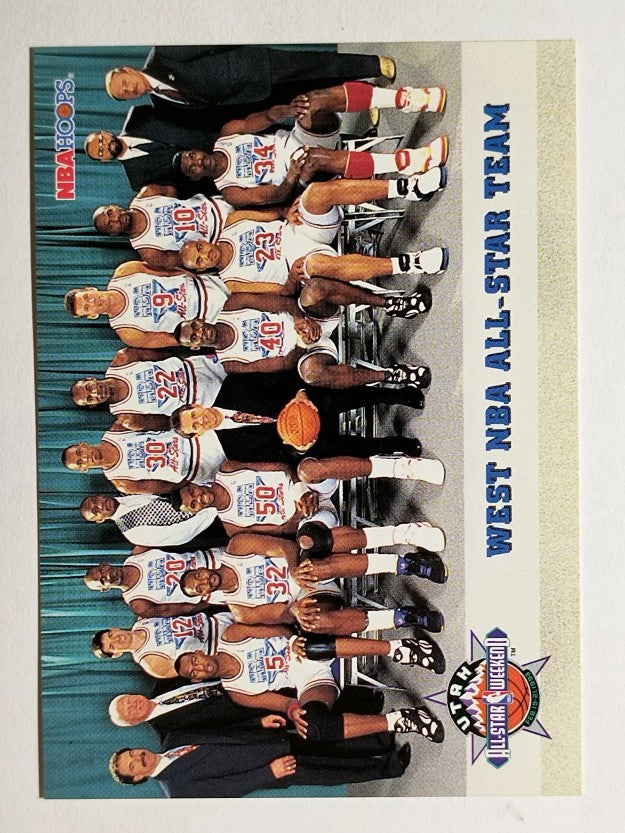 1993-94 Hoops #282 West Team Photo