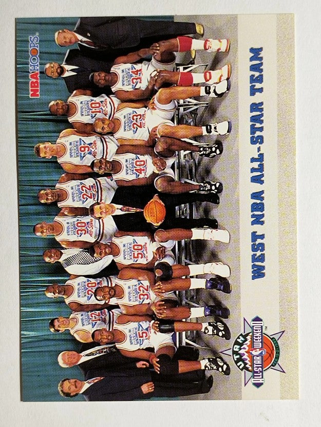 1993-94 Hoops #282 West Team Photo