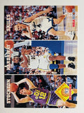 1993-94 Hoops #286 John Stockton/Tim Hardaway/Scott Skiles LL (NM)