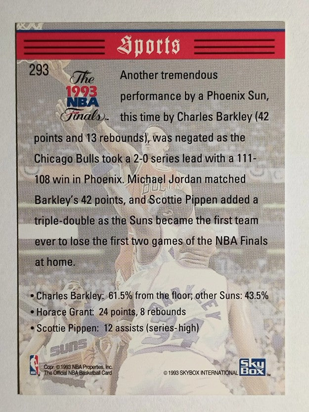 1993-94 Hoops #293 Scottie Pippen TRIB (NM)